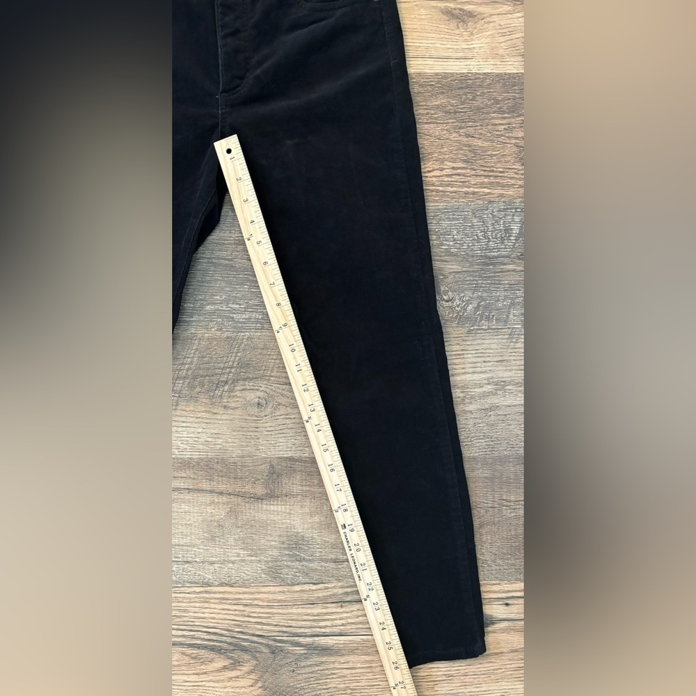 KUT From The Kloth Diana Fab Ab Skinny Black Corduroy Jeans Size 6P - Picture 2 of 13